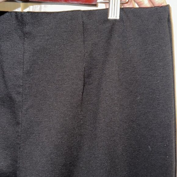 CATO 14/16W Black Knit Elastic Waist Pull On Dress Pants - Picture 6 of 11